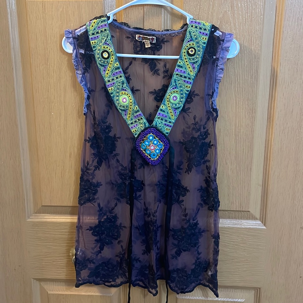 Free People Sheer Top